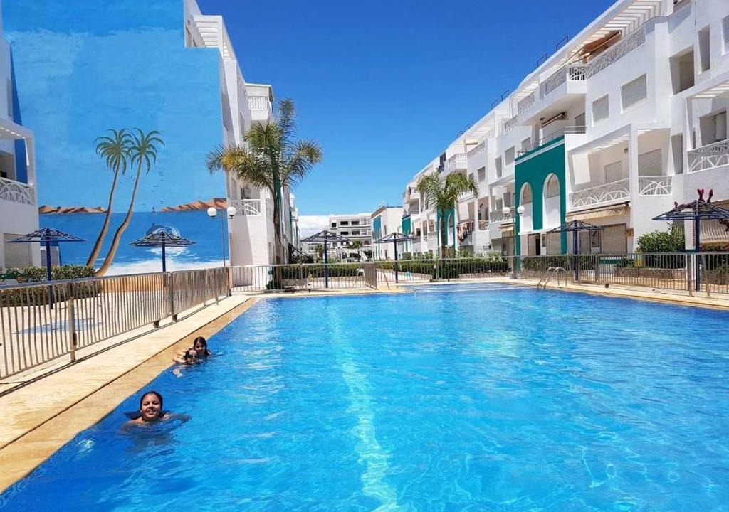 El Mansouria House | 2 bedrooms house at El Mansouria 500 m away from the beach with shared pool furnished balcony and wifi