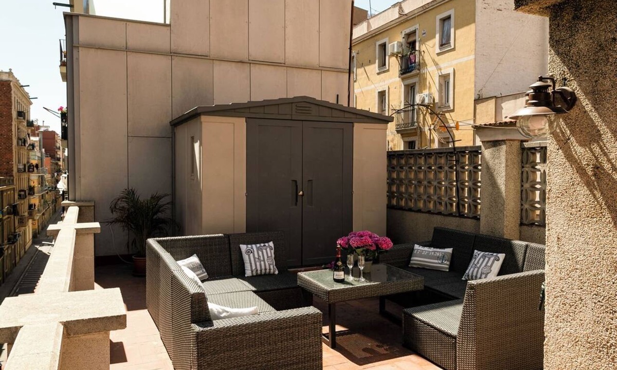 Barceloneta Apartment | Barcelona Beach Home: Historic house with rooftop terrace 1 min from the beach!