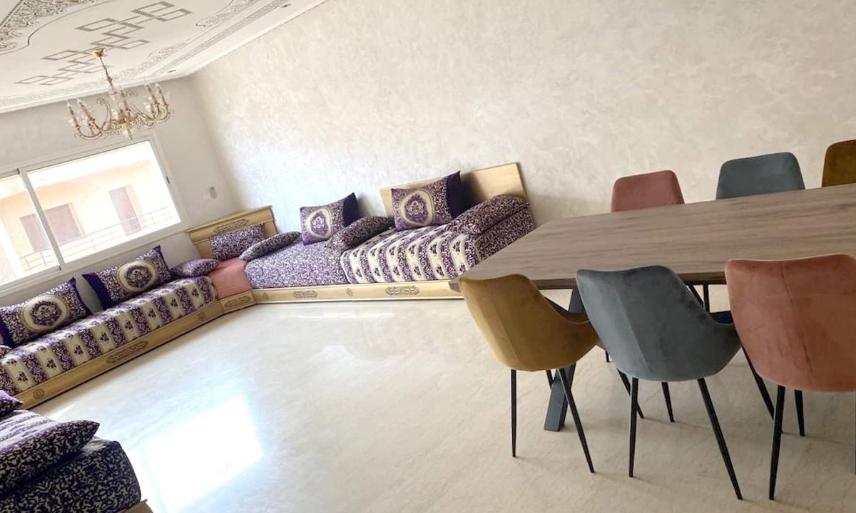Nouaceur Apartment | Homerez - Spacious appartement for 6 ppl. with balcony at Nouaseur