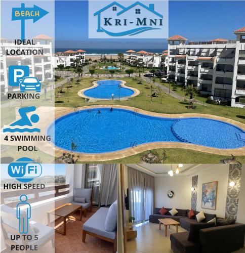 Asilah Beach Apartment | Kri-min Confort pieds dans l'eau
