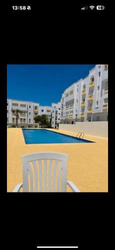 La Nouvelle Ville Ibn Batouta Apartment | L Escale de l Atlantique Dar Salma fibre optique piscines,clim&parking