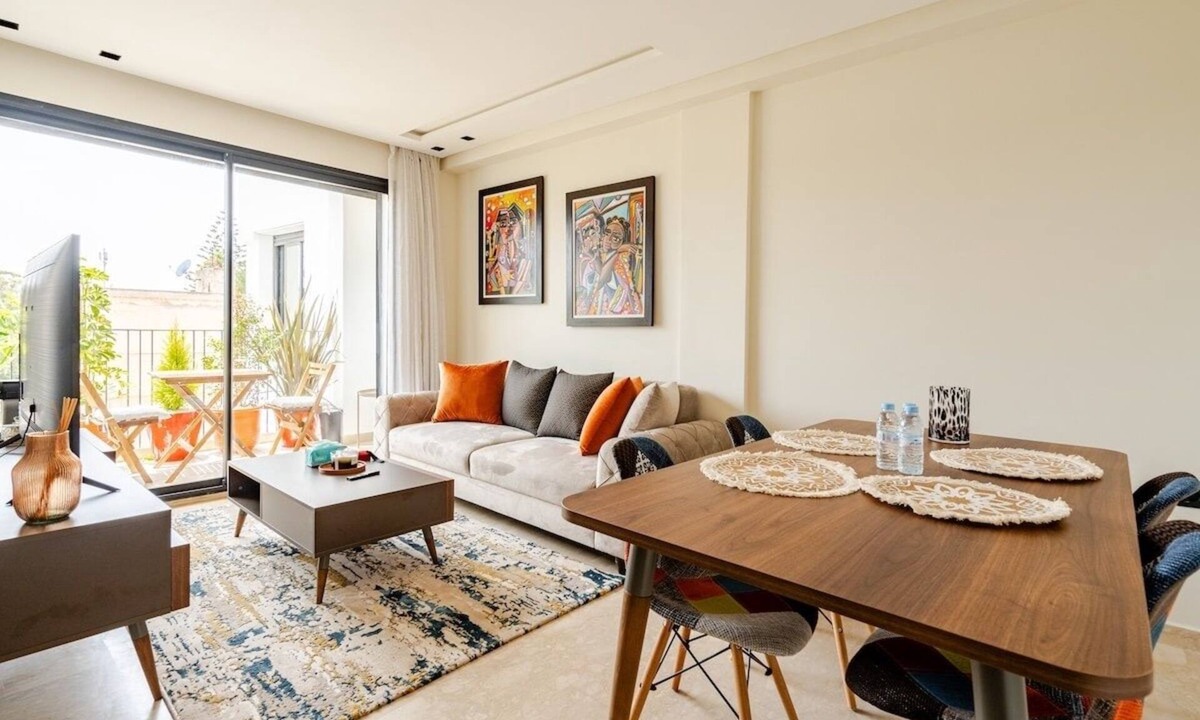 RACINE EXTENSION Apartment | Modern 1-bed Apartment in Val d’Anfa