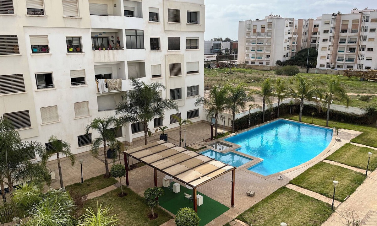 Nouaceur Apartment | N01. Modern apartment with swimming pool