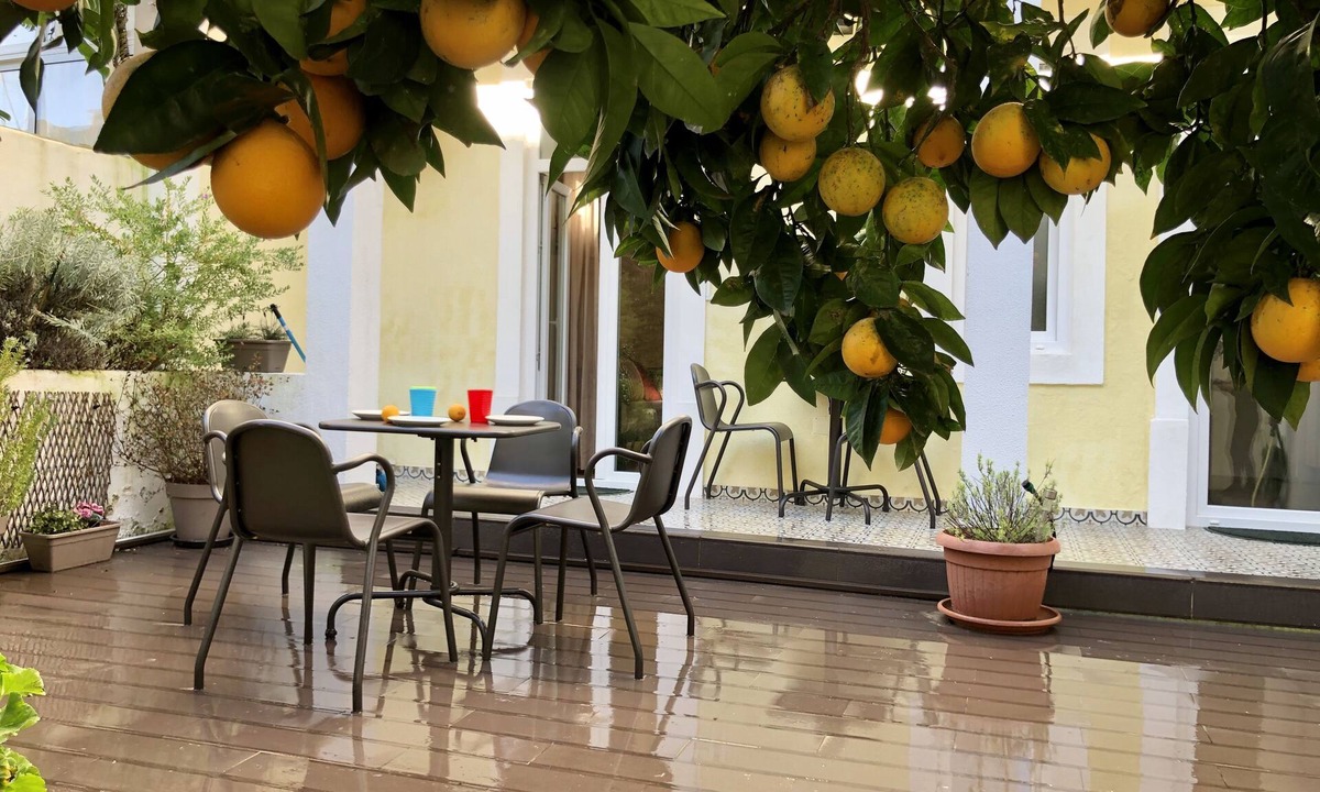 Lisbon Old Town Apartment | Private Garden Retreat in Historic Lisbon