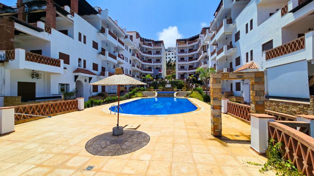 Oued Laou Apartment | Steps to Sea - Relaxing 2-Bedroom Getaway & Pool