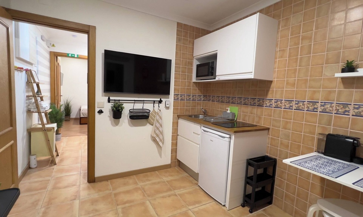 Olhao Apartment | Studio for two guests with patio/terrace, air conditioning and wifi