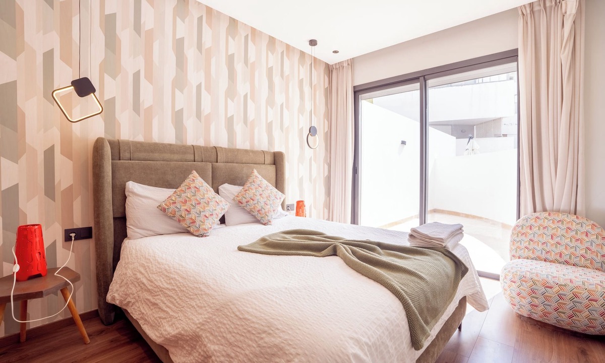 Casablanca Apartment | Studio Les Princesses Maarif - Terrace and private parking