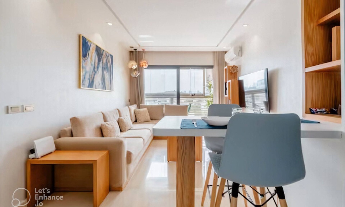 Casablanca Apartment | Studio Neuf & Cosy - vue Dégagée