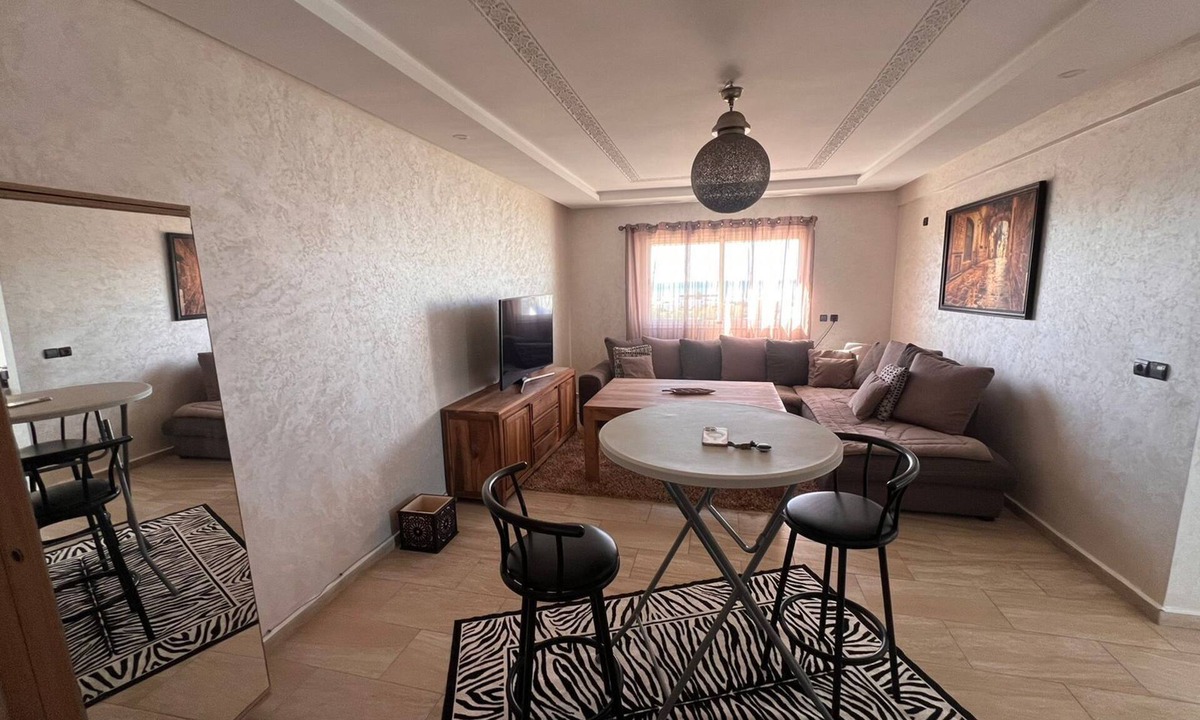 El Mansouria Apartment | Un Écrin de Confort, Cosy et D'élégance, Orienté vue sur mer