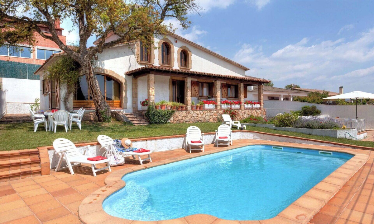 Palafolls House | Wonderful private villa for 8 people with private pool, WIFI, TV, terrace and panoramic view