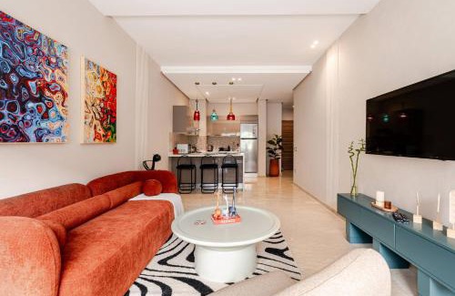Nouaceur Apartment | 5 min from airport, 1 bedroom, balcony, pools