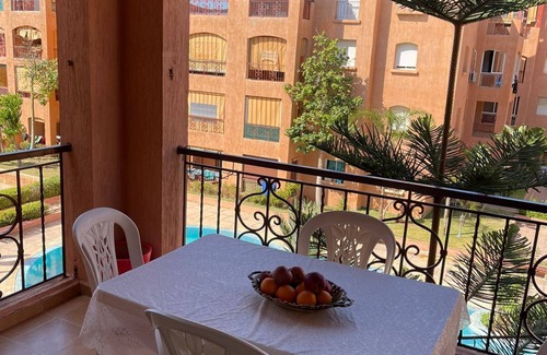 El Mansouria Apartment | Apartment wifi swimming pool beach surfing