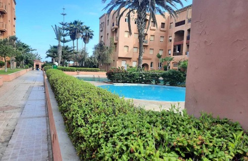 El Mansouria Apartment | Apartment wifi swimming pool beach surfing