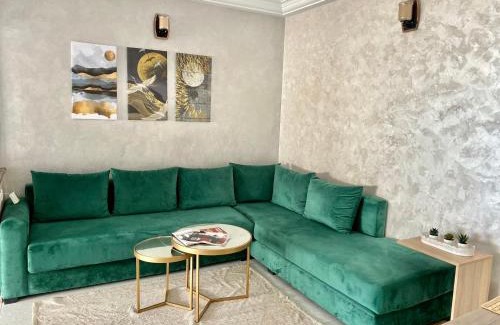 Bourgogne Apartment | Bel appartement avec une belle vue sur la grande mosquée Hassan II et la mer