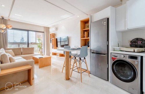 Casablanca Apartment | Studio Neuf & Cosy - vue Dégagée