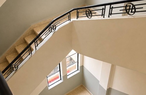 Beirut Apartment | 1-bedroom aptmt in Armenia, Mar Mkhayel street, spacious bathroom 2 balconies