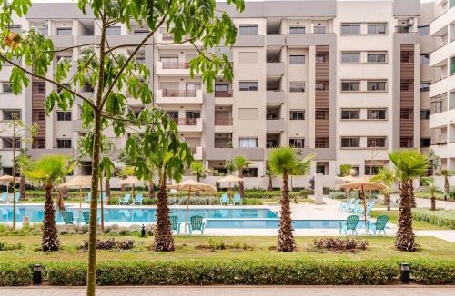 Nouaceur Apartment | 5 min from airport, 1 bedroom, balcony, pools