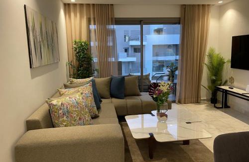 Casablanca Apartment | Anfa Park luxury accommodation with pool view and a balcony