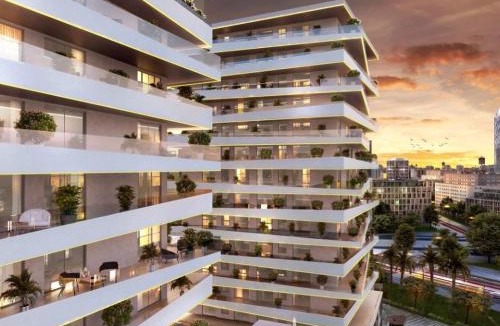 Casablanca Apartment | Anfa Park luxury accommodation with pool view and a balcony