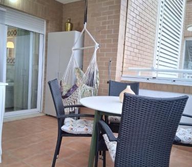 Cabanes Apartment | Apartamento frente a la Playa en La Ribera de Cabanes con terraza