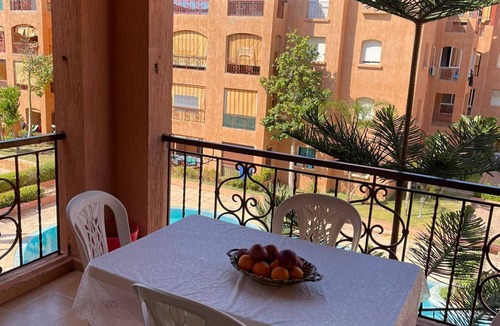 El Mansouria Apartment | Apartment wifi swimming pool beach surfing