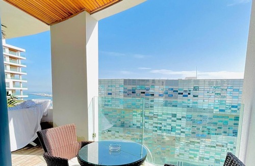 Casablanca Apartment | App53- Luxurious sea-facing studio on the 8th floor of the Casablanca Marina