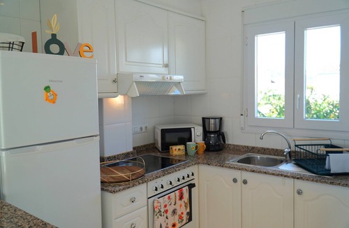 Vergel Apartment | Beautiful apartment near the beach with a view of the pool and the mountain 'Segaria'