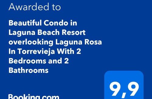 Los Balcones Apartment | Beautiful Condo in Laguna Beach Resort overlooking Laguna Rosa In Torrevieja With 2 Bedrooms and 2 Bathrooms