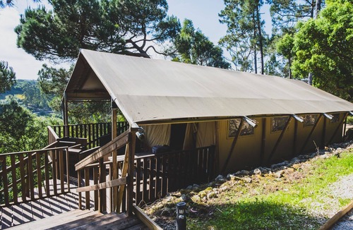 Caldas da Rainha RV Rental | Casa Matsu – Luxury Safari Tent for Families and Groups at Quinta Japonesa