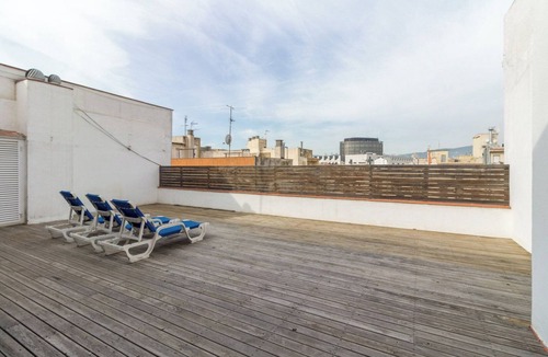 El Raval Apartment | Centro histórico 2 hab Terraza comunitaria
