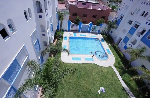 Martil Apartment | Charming 2-Bedroom Apartment with Garden View in Martil