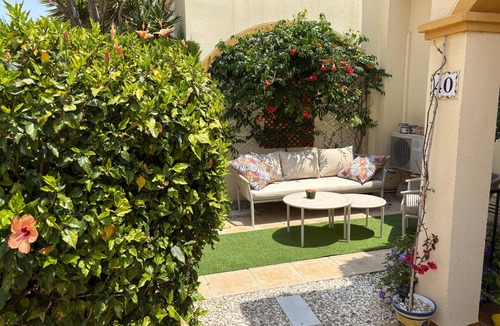 Playa Flamenca House | Charming year-round villa featuring a private solarium and an adjacent pool. Perfect for pet owners