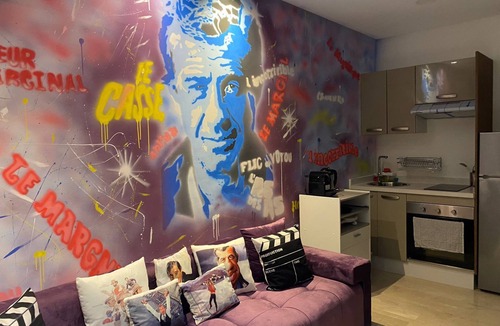 Ain Chock Apartment | Chez Bebel with panoramic pool
