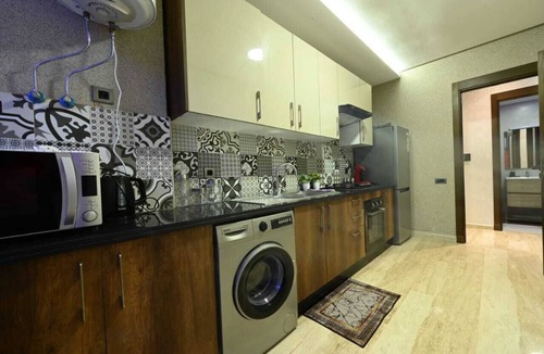 Dar Bouazza Apartment | Chic 2-bedroom apartment with fitness room, WiFi in charming Tamaris