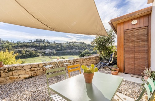 L'Espluga Calba House | Country House 'El Paller De Cal Dominguet' with Private Terrace, Wi-Fi and Air Conditioning