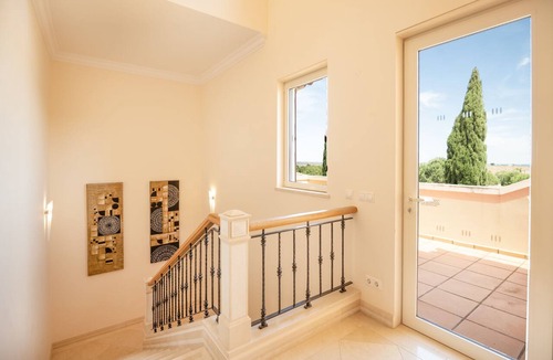 Pisa Barro de Cima Villa | Escape to a modern villa with pool and garden views.