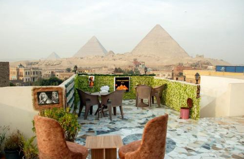 Al Haram Hotel | Hotel pyramids show rooftop