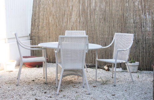 Alges Condo | House with patio