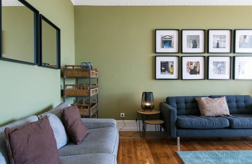 Principe Real Apartment | Large Central with View 3D by Central Hill
