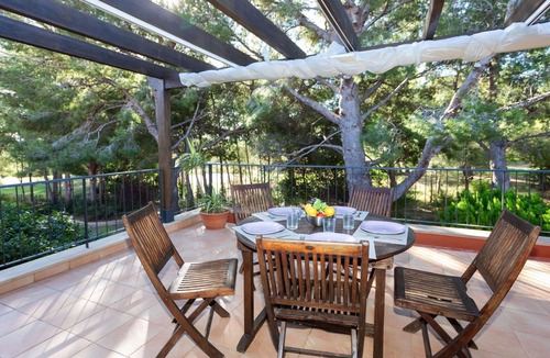 Bonmont Terres Noves Apartment | Lovely apartment for 6 guests with pool, A/C, TV, terrace and panoramic view