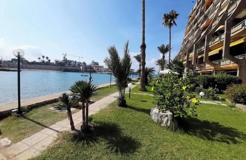 Tabarja Condo | Lovely beachfront studio with pool-24h electricity