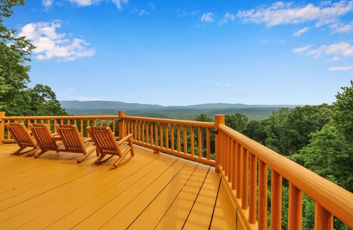 Blue Ridge Cabin | Luxurious, Secluded Cabin, with Gazebo Covered Hot-tub + Amazing View