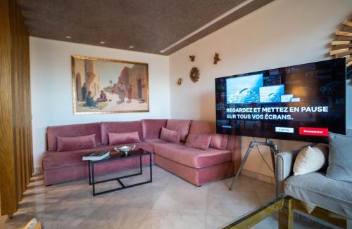 Anfa Apartment | Luxury golden view apartment in les terrasses danfa ain diab
