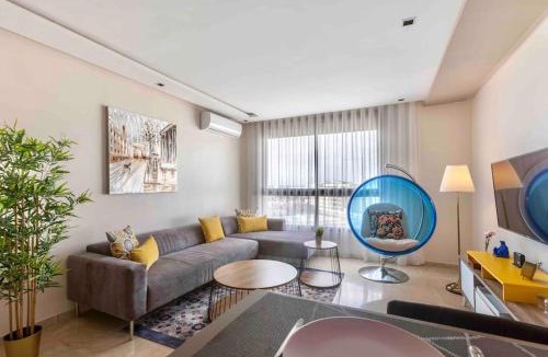 Bourgogne Apartment | Luxury Top Floor, Casablanca Center.
