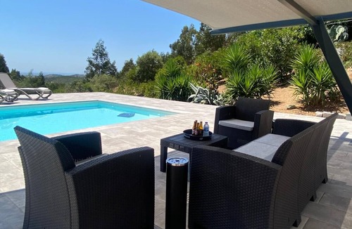Monchique House | Luxury vacation home with a private pool and ocean view in the Algarve countryside