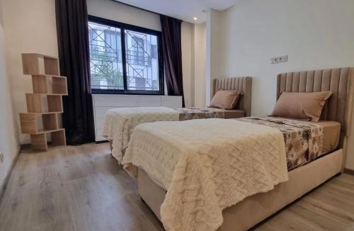Ain Diab Apartment | Modern gated apartment 2 bedroom 2 baths Beachside with pool