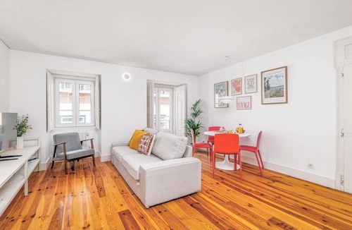 Bairro Alto Apartment | Red Tulip Flat Bright & Colourful by Homeful Homes