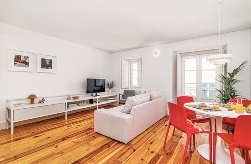Bairro Alto Apartment | Red Tulip Flat Bright & Colourful by Homeful Homes