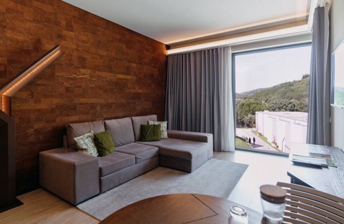 Balocas House | Relaxing Unit with Balcony | Living Room + Full-Kitchen