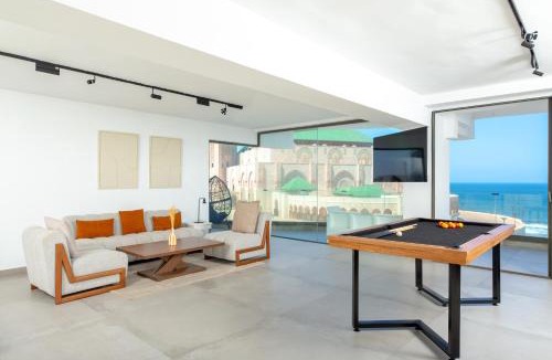 SOUR JDID Apartment | TheCasaEdition - Bel Azur - Sea View & Hassan II Mosqué Residency